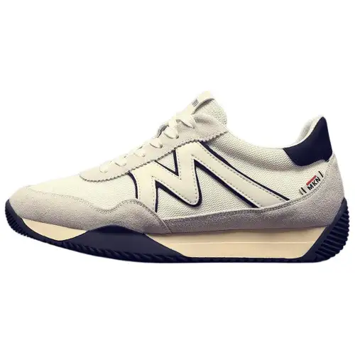 JANE HARLOW Textile, Synthetic Leather Breathable And Lightweight Low top Casual Shoes Men's White