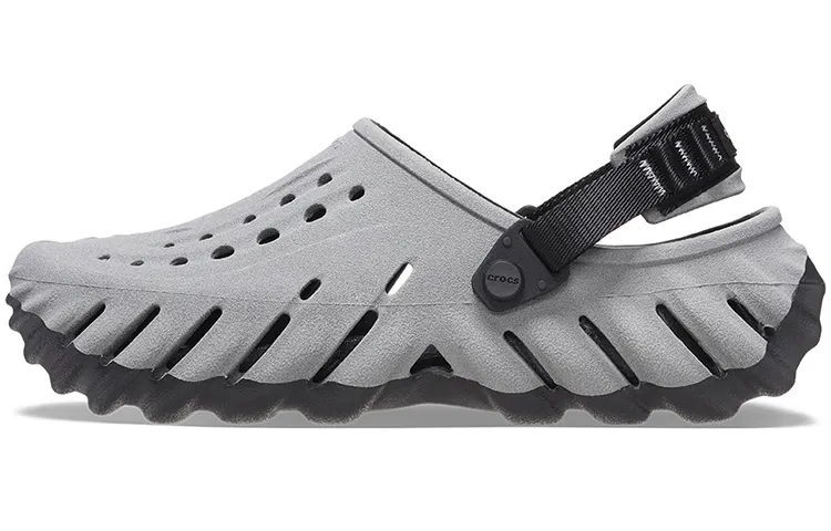 Crocs Echo Clog Pu Clogs Men's Gray