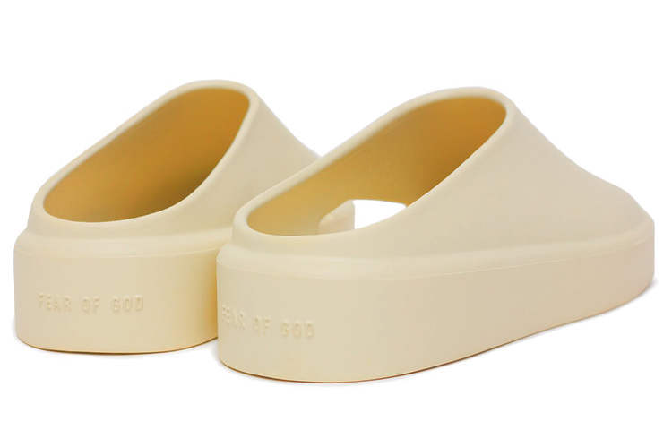 Fear Of God No Special Function Closed Toe Slippers Unisex Cream