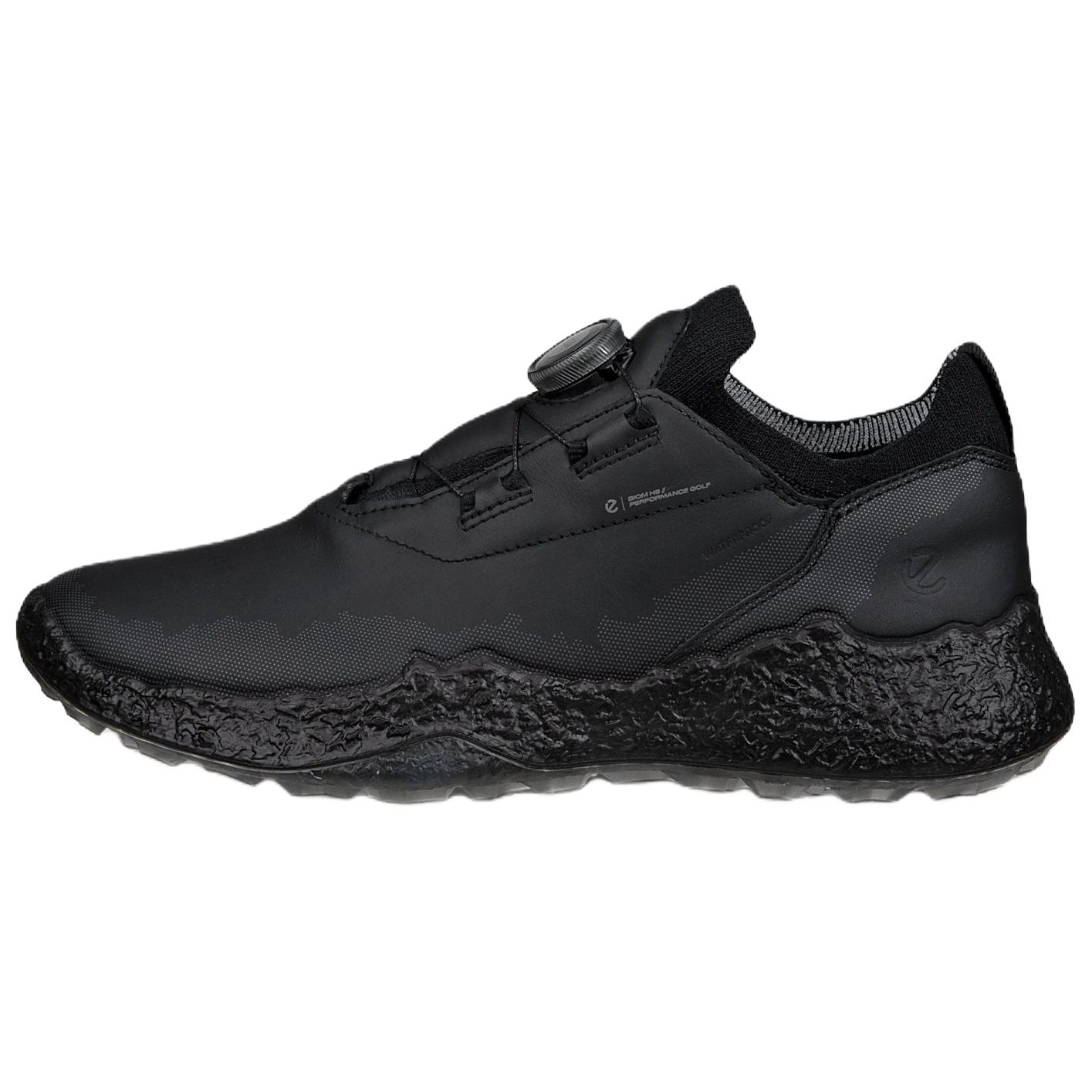 Ecco GOLF BIOM H5 BOA Leather Waterproof Low top Golf Shoes Women’s Black
