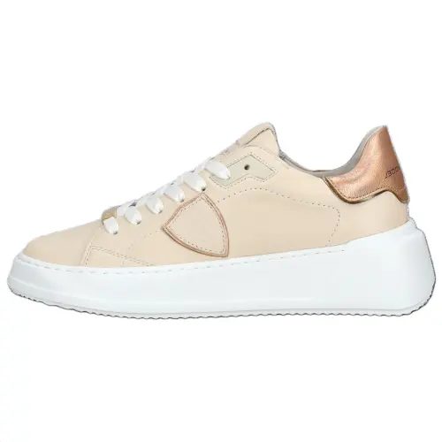 PHILIPPE MODEL Low top Skateboard Shoes Women's Pink Nude