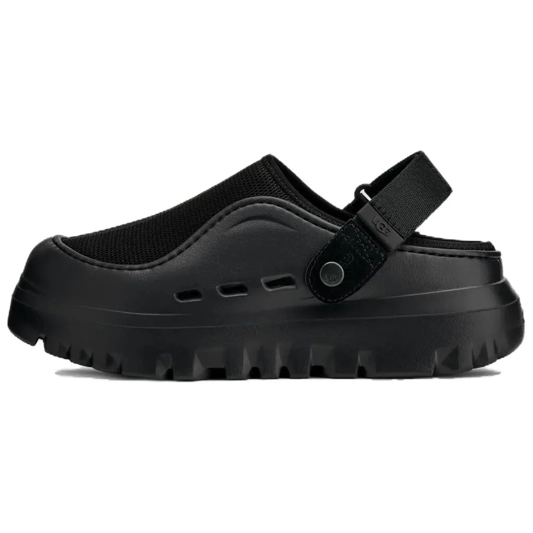 UGG Slip Resistant Closed Toe Slippers Unisex Black