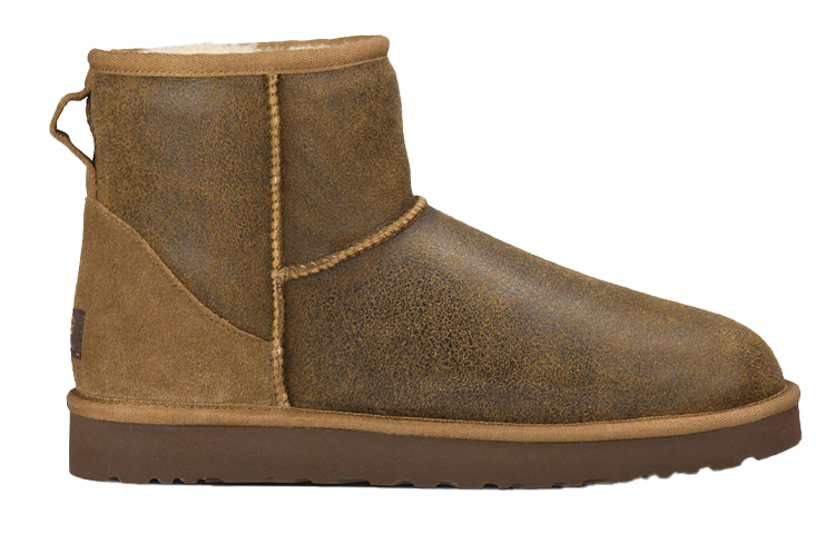 UGG Classic Mini Bomber Fleece Lined Brown
