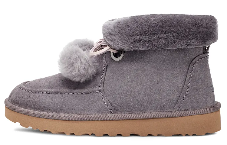 UGG Kyrina Bow Pom 'Purple Gray' Women's