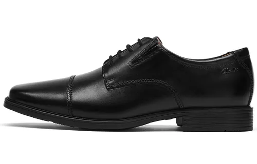 Clarks Dress Shoes Men's Low Top Black