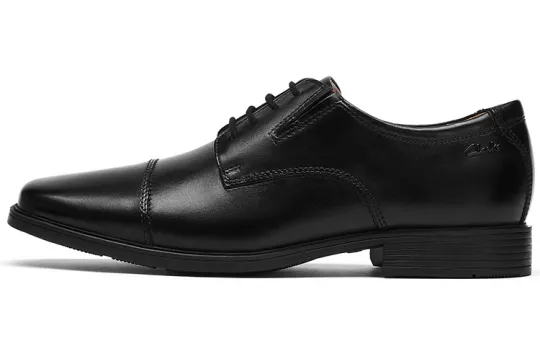 Clarks Dress Shoes Men's Low Top Black