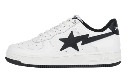 BAPE JJJJound X Women's Bapesta 'White Navy'