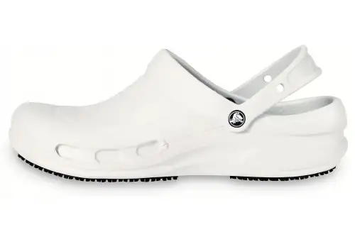 Crocs Bistro Slip Resistant Work Clog White