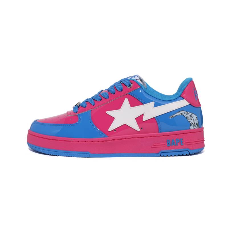 Мужские кеды A BATHING APE STA (розовые)