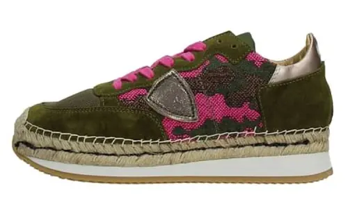 PHILIPPE MODEL Low top Casual Shoes Women's Dark Green