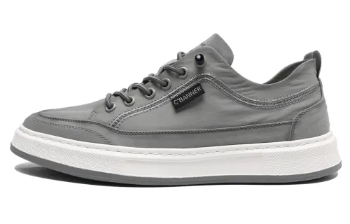 C°BANNER Low top Stylish Skateboarding Shoes Men's Gray