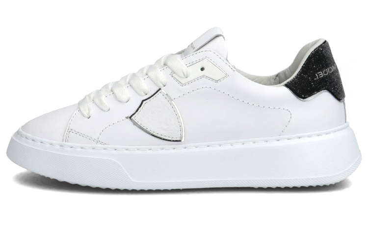 PHILIPPE MODEL Paris Tres Temple Leather Sneakers