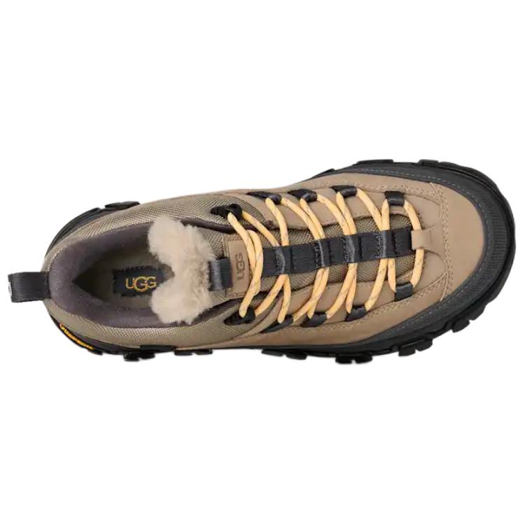 UGG MetroTrek Hiker Leather Wear resistant And Waterproof Low top Mountaineering & Hiking Shoes Women’s Pebble Gray