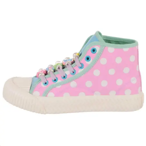 IRREGULAR CHOICE Pu High top Casual Shoes Women's Pink