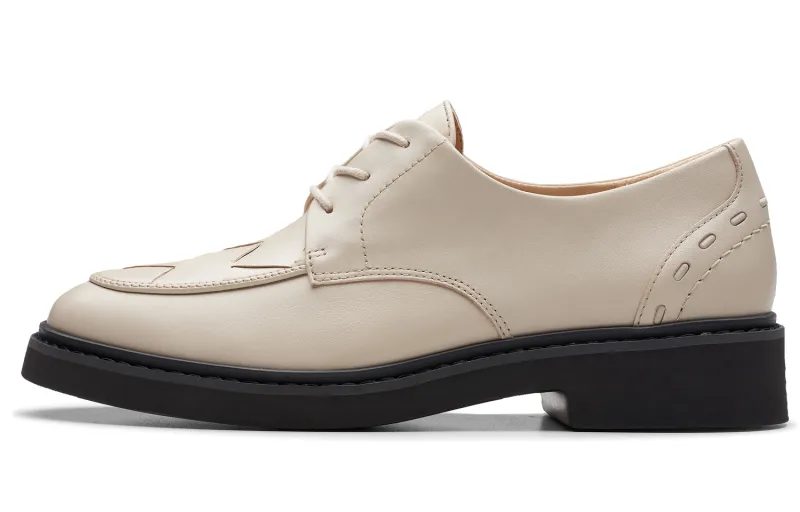 Clarks Cow Leather Casual Shoes Women's