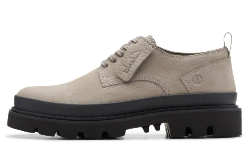 Clarks Cow Leather Casual Shoes Men's Gray