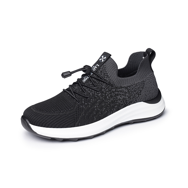 LAORENTOU Walking Shoes Women’s Low Top Black