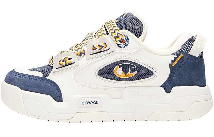 Champion Essentials Collection Valve V2 Low top Skateboard Shoes Men's Blue White