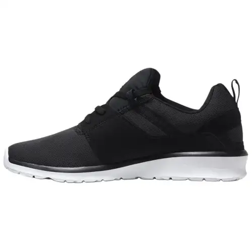 DC Shoes Heathrow Mesh Breathable Mesh Low top Casual Shoes Unisex Black