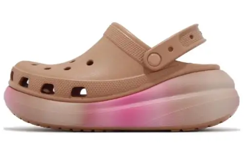 Crocs Crush Color Dip Clogs 'Tan Pink'