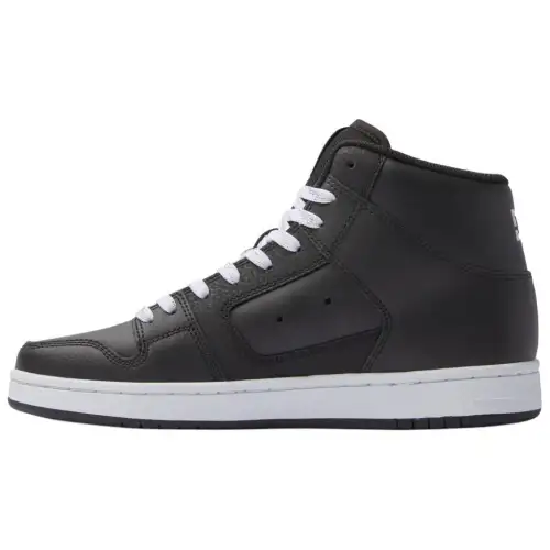 DC Shoes Manteca 4 Leather High top Skateboard Shoes Women's Black