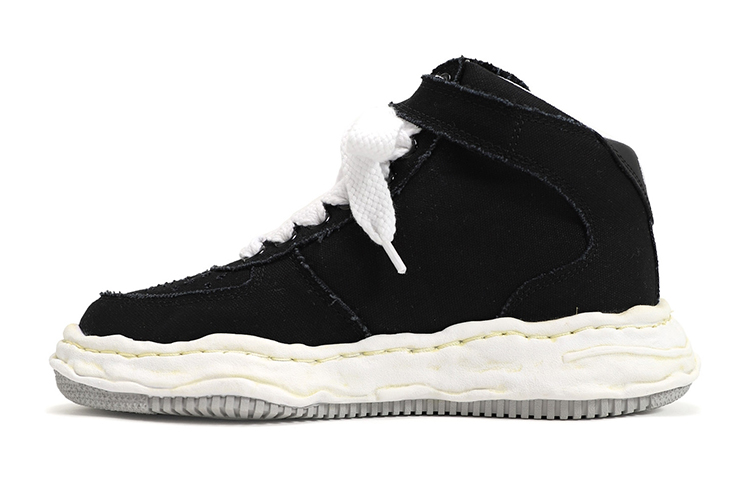 MIHARA YASUHIRO Maison MIHARA YASUHIRO Wayne OG Sole Washed Canvas High Black