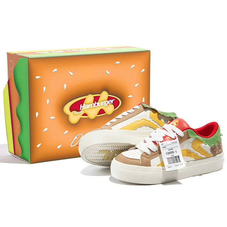 Tuopin TUOPIN pie shoes Hamburg shoes couple gift box spring and summer travel Maillard street fashion versatile original design low-cut sneakers same style for men and women