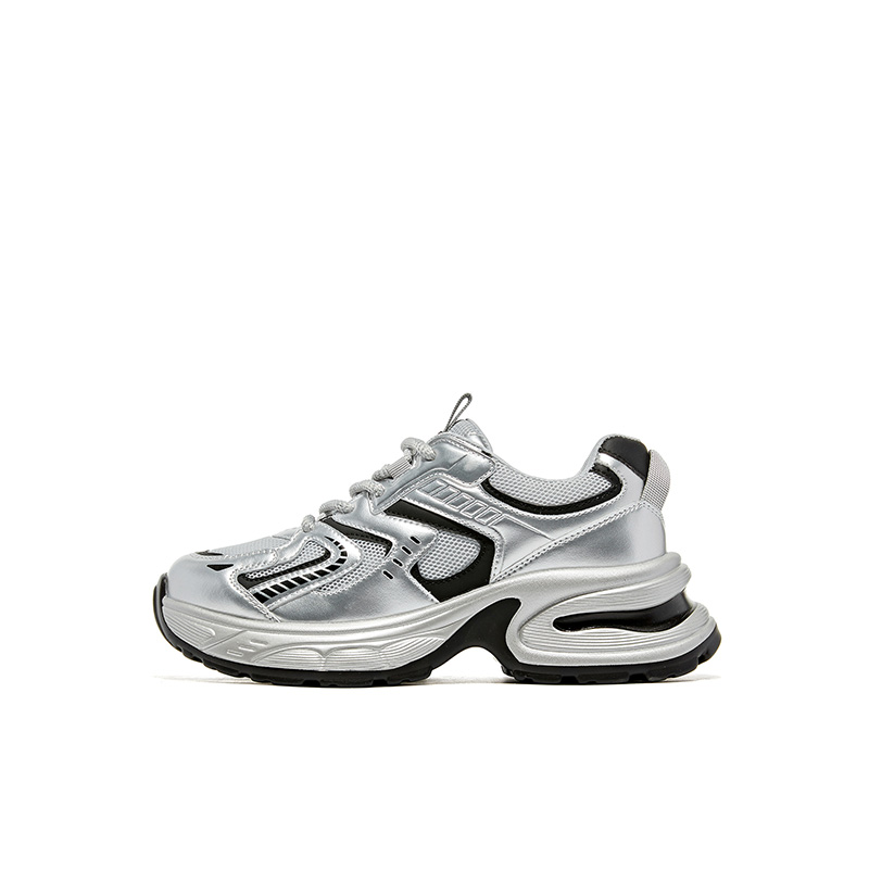 DAPHNE Textile, Artificial Leather Low top Chunky Sneakers Women's