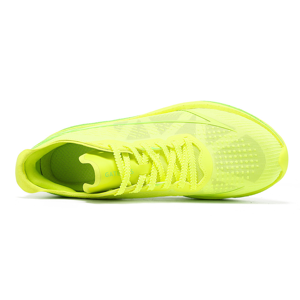 GATELESS Low Top Running Shoes Unisex Neon Green