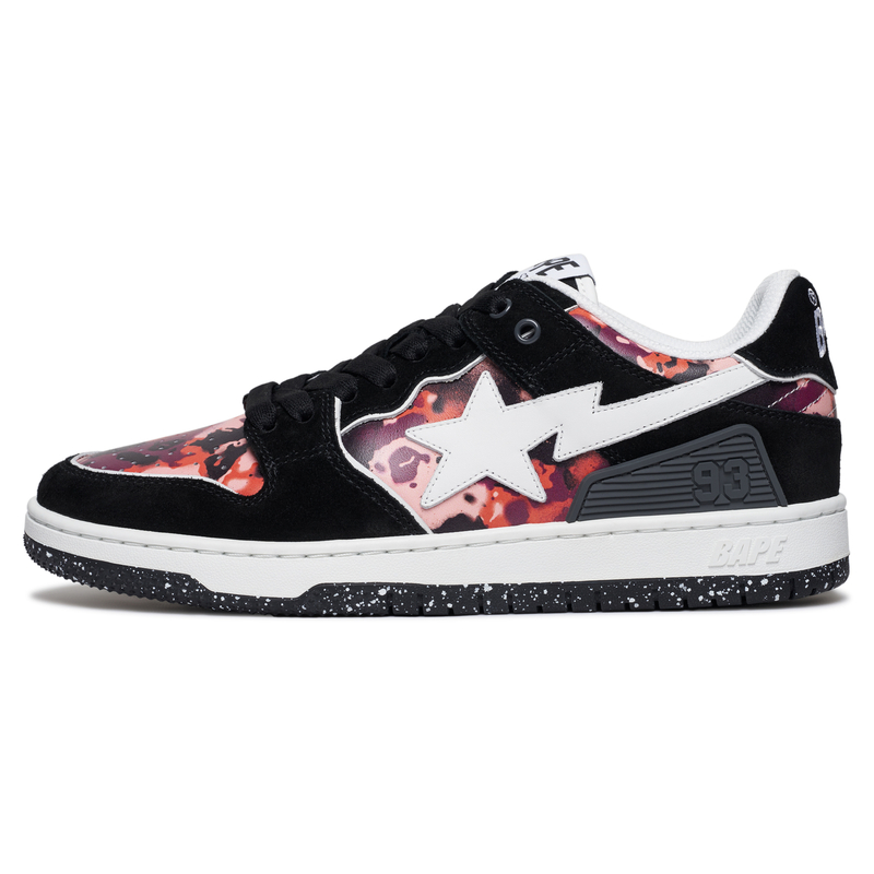 Женские кеды A BATHING APE (черные)