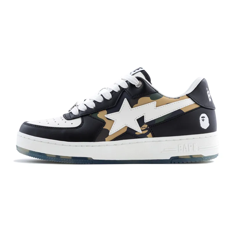 A Bathing Ape Bape Sta star camouflage sneakers