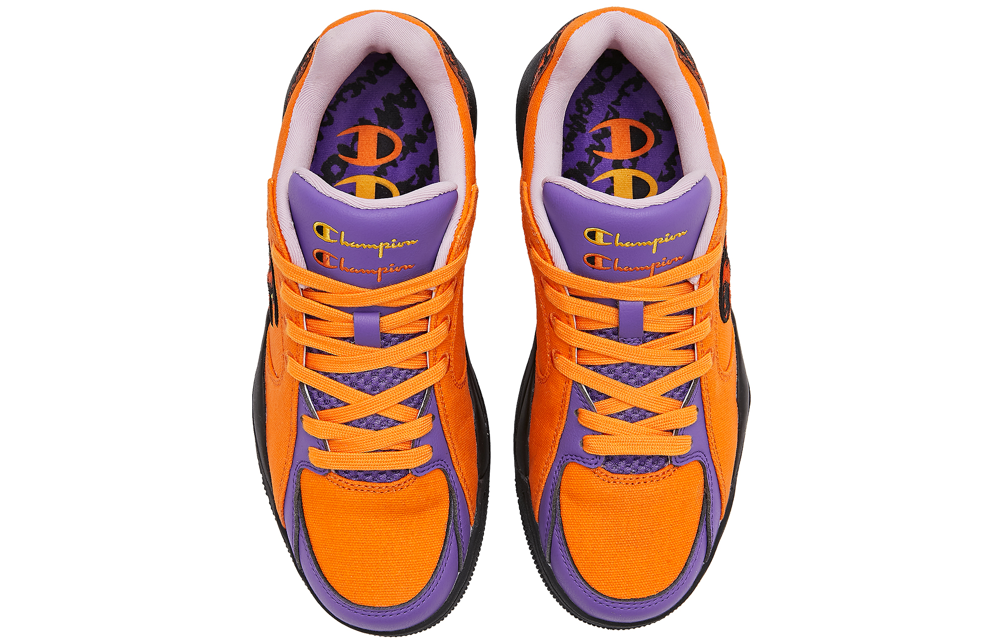 Champion Tiger Series Cushioning Low top Vintage Basketball Shoes Unisex Fiery Blood Orange