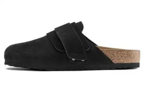 Birkenstock Closed Toe Slippers Men's Black