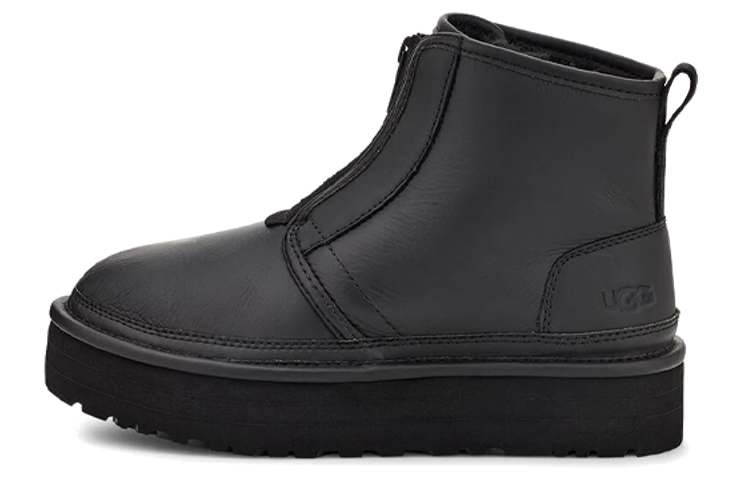 UGG Neumel Platform Zip 'Black' Women's