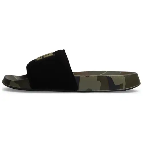 DC Shoes Slide Slippers Men's Black Green