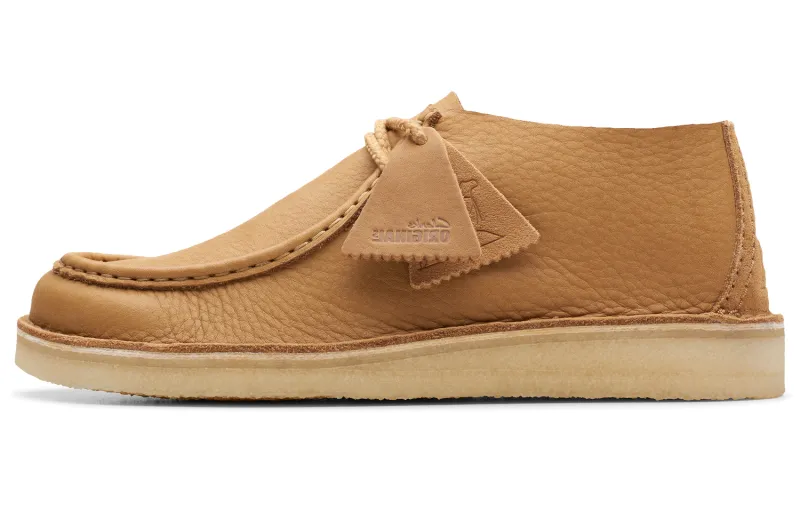 Clarks Cow Leather Casual Shoes Men's Brown