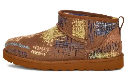 UGG The Elder Statesman X Classic Ultra Mini Boot 'Brown'