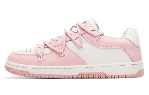 Dickies Low top Skateboard Shoes Women's White Pink