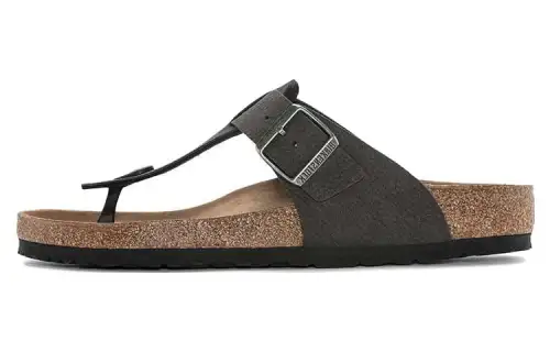 Birkenstock Flip Flops Unisex Black Regular