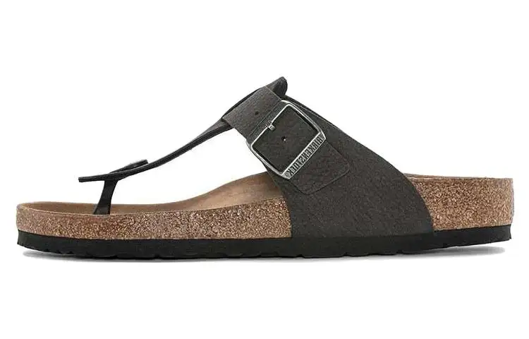 Birkenstock Flip Flops Unisex Black Regular