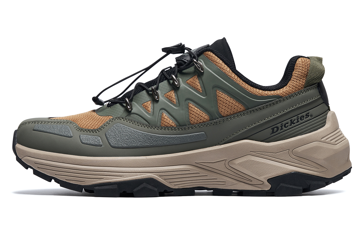 Dickies TPU Slip Resistant Lightweight Non slip Lightweight Low top Outdoor Shoes Men’s Brown Green