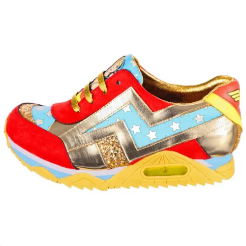 IRREGULAR CHOICE Cushioning Low top Casual Shoes Women's Red