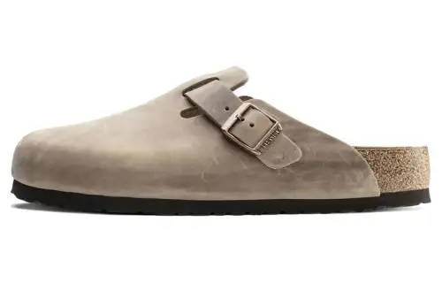 Boston Birkenstock Soft Footbed Oiled Leather 'Tobacco Brown'