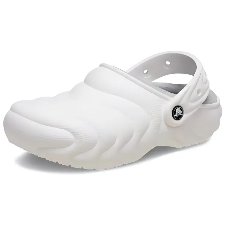 Crocs Classic Overpuff Lined Clog White