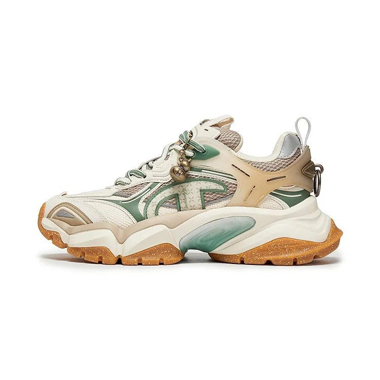 Champion Blessing Wealth Shark Shoes Power Armor Balance Low top Casual Shoes Men's Linen/Wild Duck Green