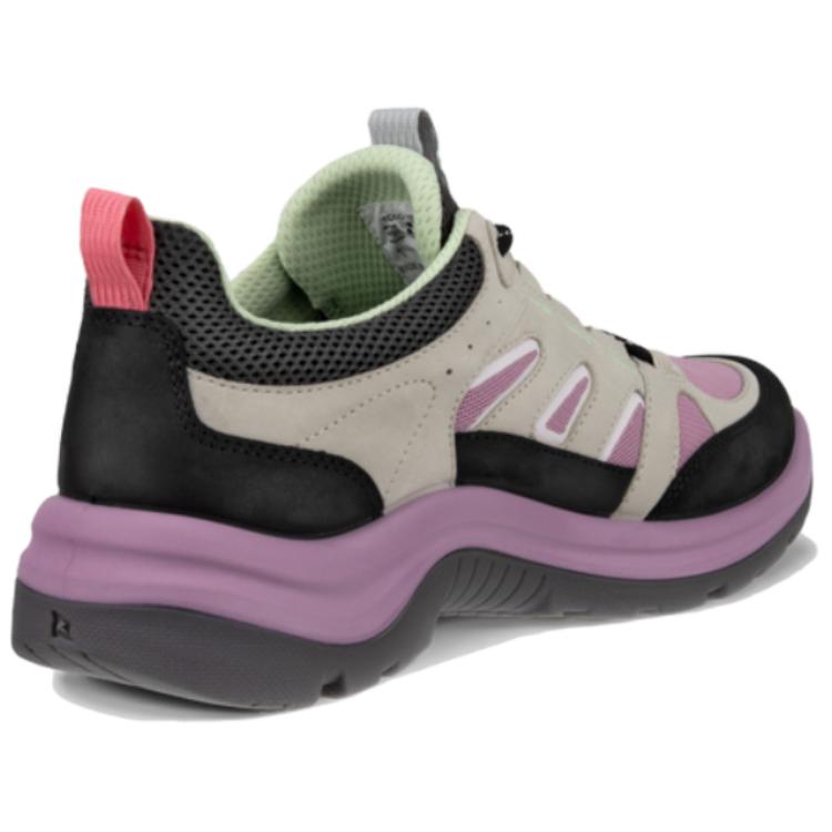 Ecco OFFROAD Leather Low top Outdoor Shoes Women’s Gray Purple