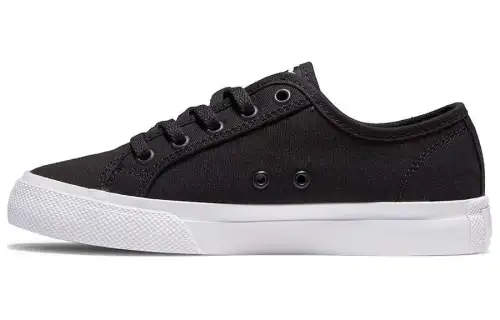 DC Shoes Cushioning Slip Resistant Abrasion Resistant Low top Canvas Shoes Women's Black