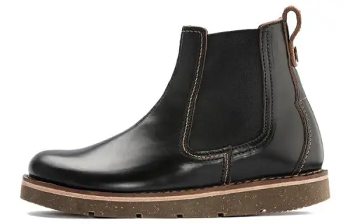 Birkenstock Short Chelsea Boots Unisex Black