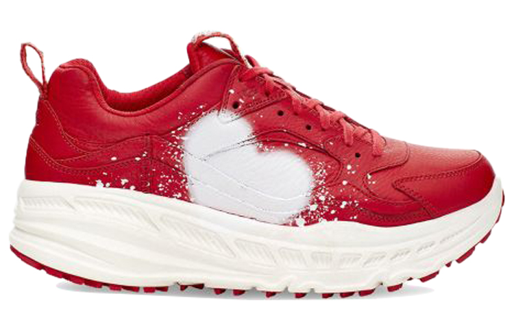 UGG CA805 X Valentine Cowhide Low Tops Sports Shoe Limited Red