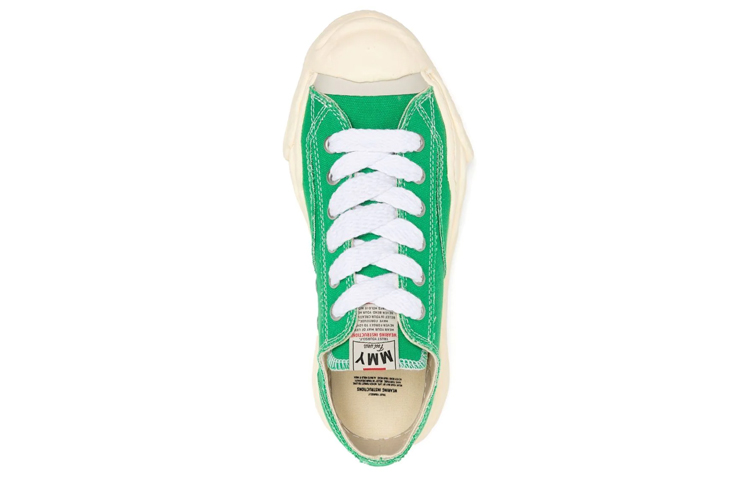 Кеды MIHARA YASUHIRO Hank OG Sole (зеленые) — фото 4